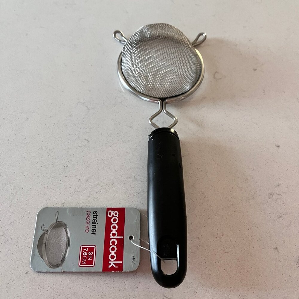 Good‎ Cook Aluminum Mesh Strainer Kitchen Tool, 3-inch